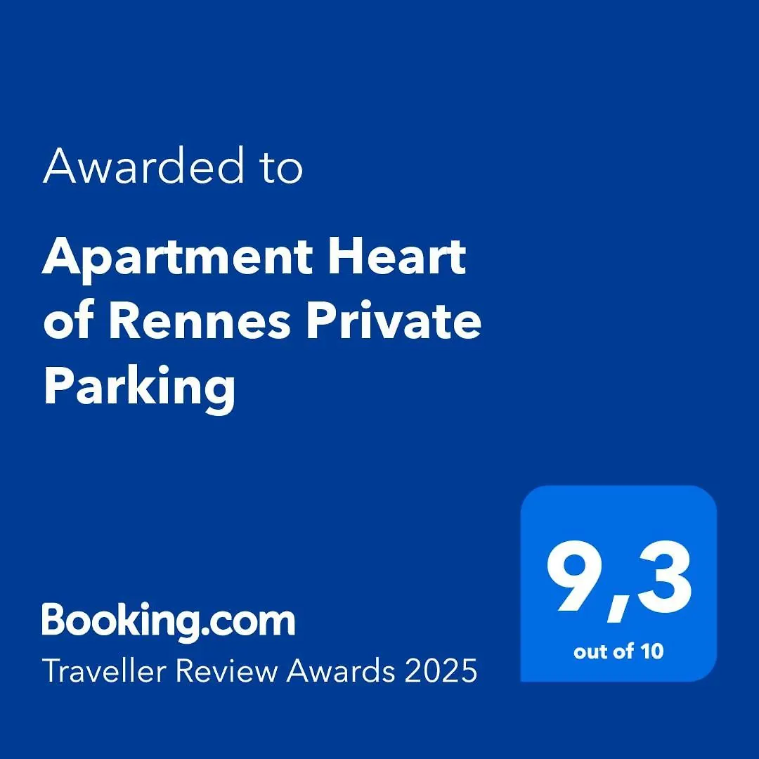Apartment Heart Of Rennes Private Parking Frankrig